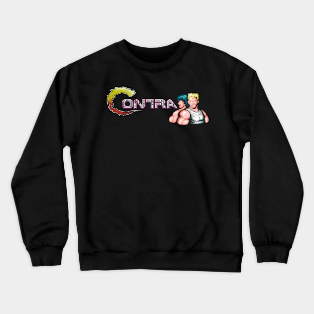 Contra Crewneck Sweatshirt by kladenko